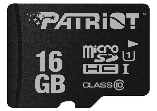 Memoria micro SD de 16GB Patriot de clase 10