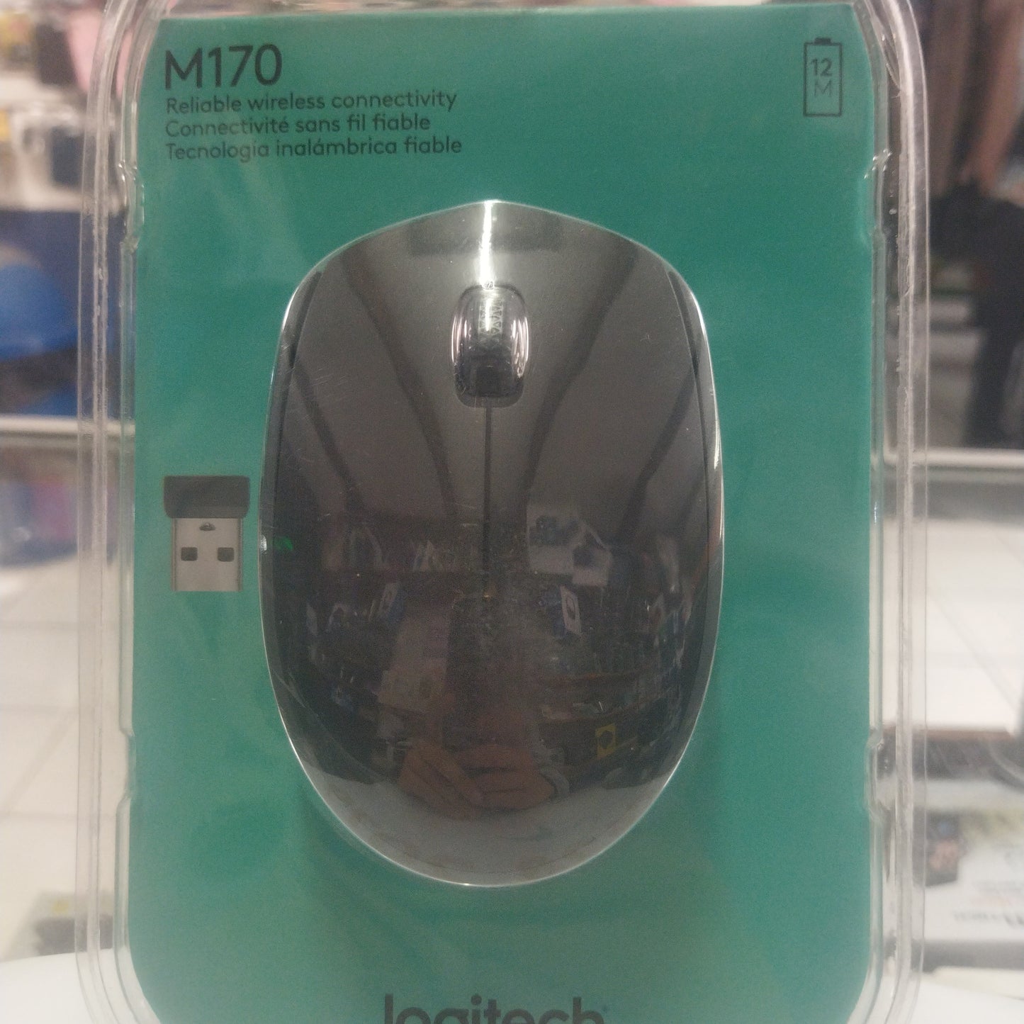 Mouse inalámbrico Logitech modelo M170