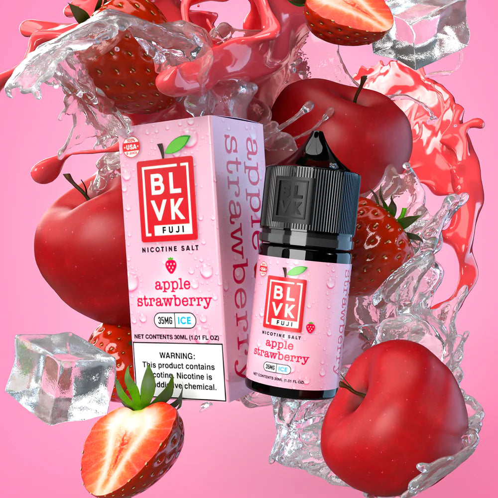 BLVK Fuji Salt Apple Strawberry 35mg y 50mg.