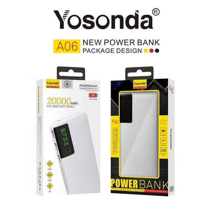 POWER BANK MODEL YXD-A06 Yosonda