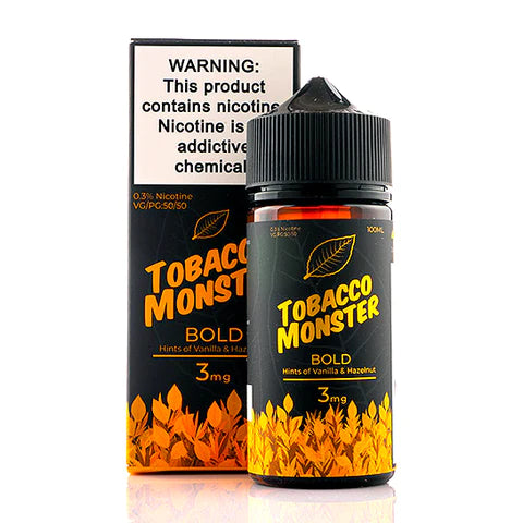 Tobacco Monster Bold 3mg.