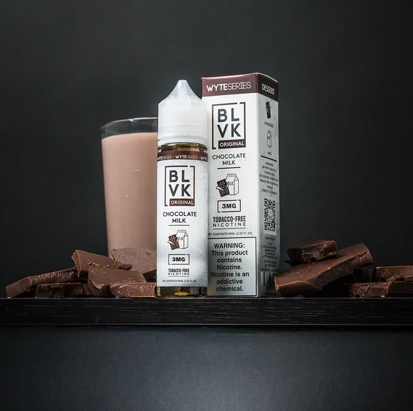 BLVK Chocolate Milk 3mg y 6mg.