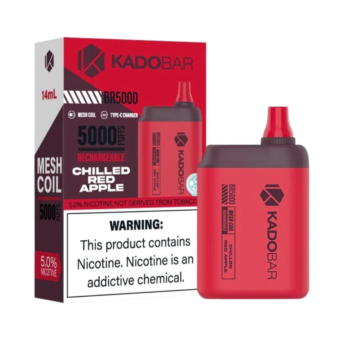 KADOBAR Chilled Red Apple 5000 puffs.