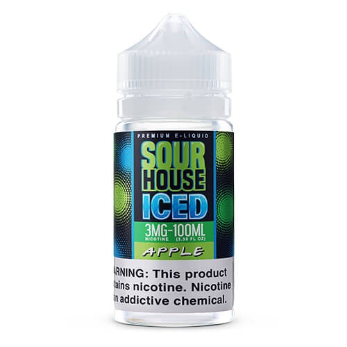 Sour House Iced Apple 3mg y 6mg.
